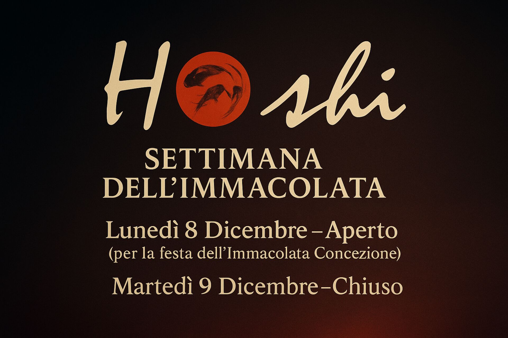 SETTIMANA DELL'IMMACOLATA