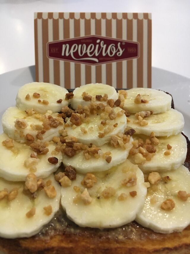 Tosta de banana & manteiga de amendoim