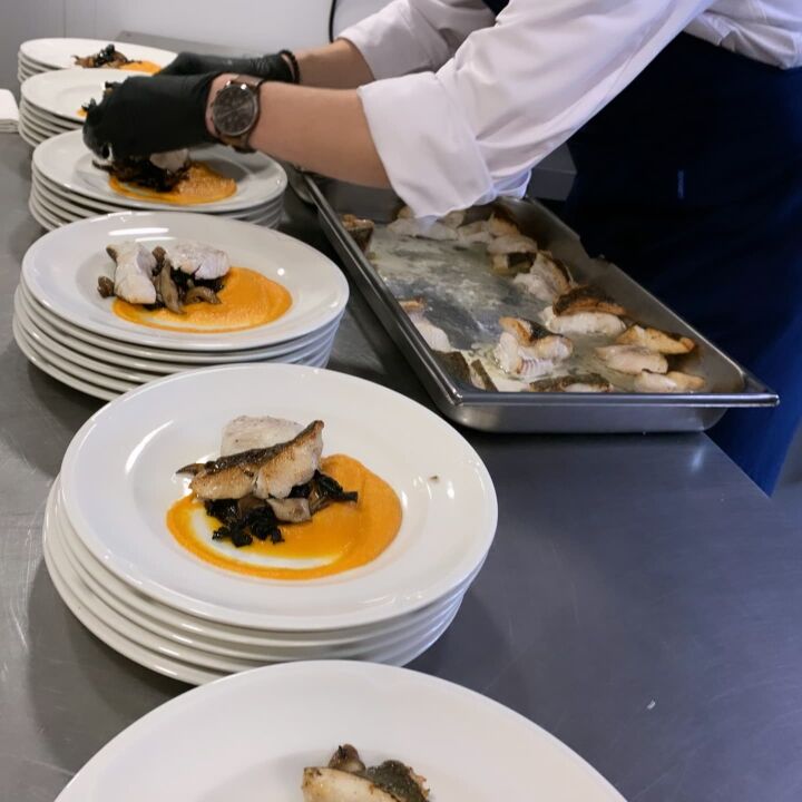 Retour de pëche et crémeux de Carottes de Sable