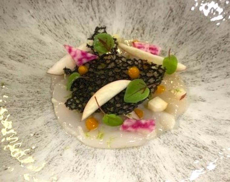 Carpaccio de St Jacques