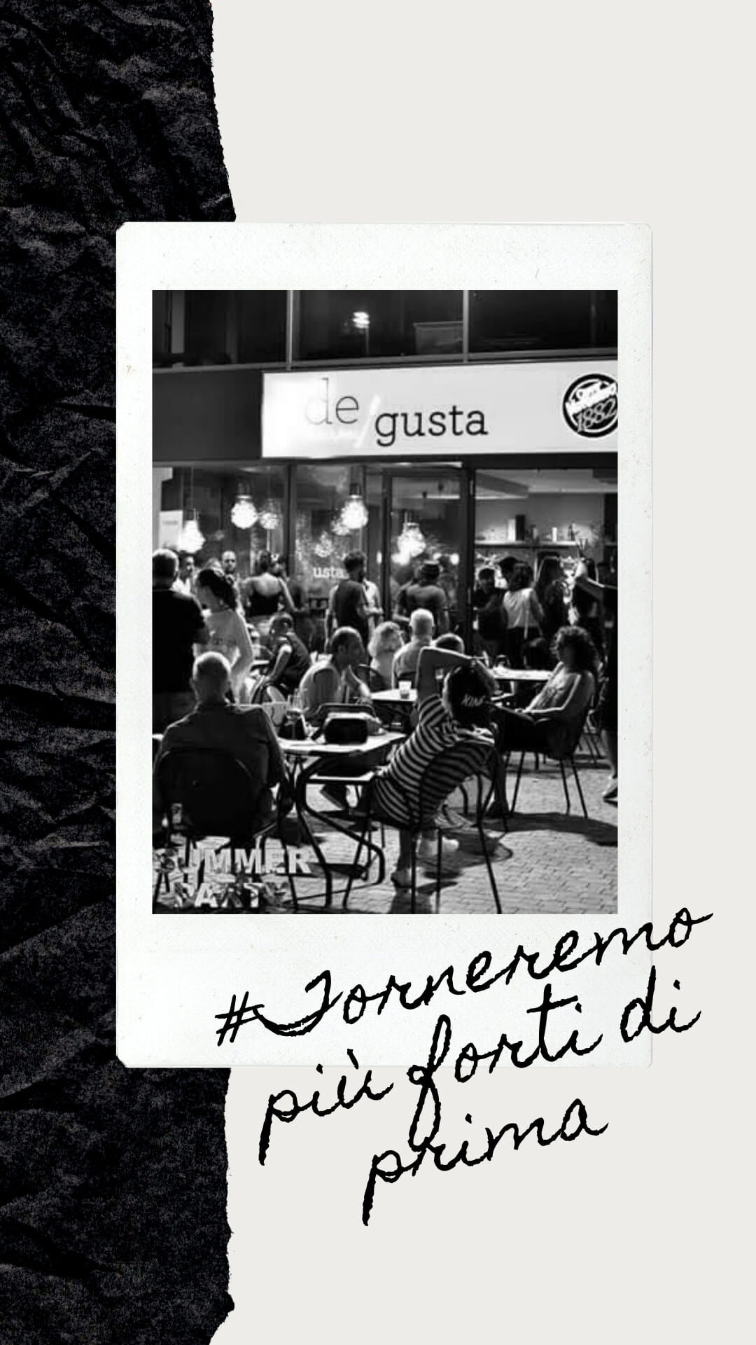 Torneremo piu' forti di prima......