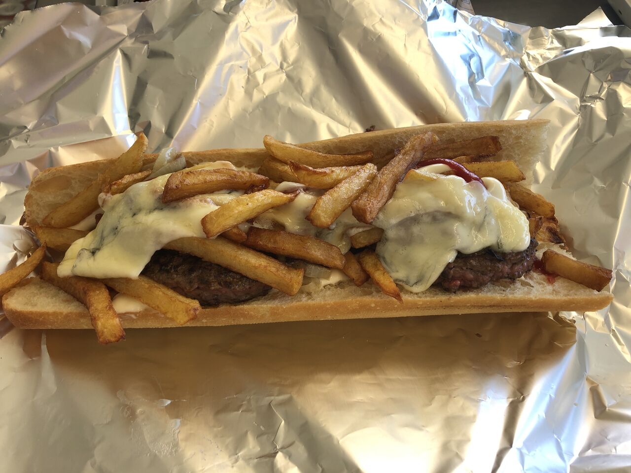 Américain avec supplément Morbier