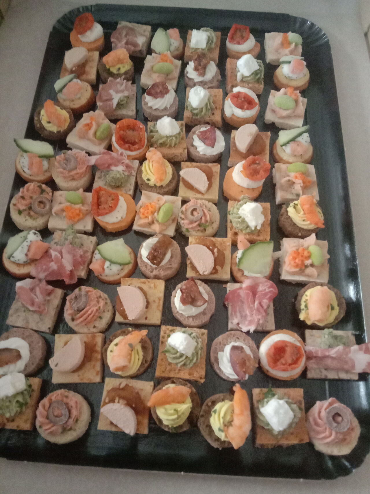 divers amuses bouche