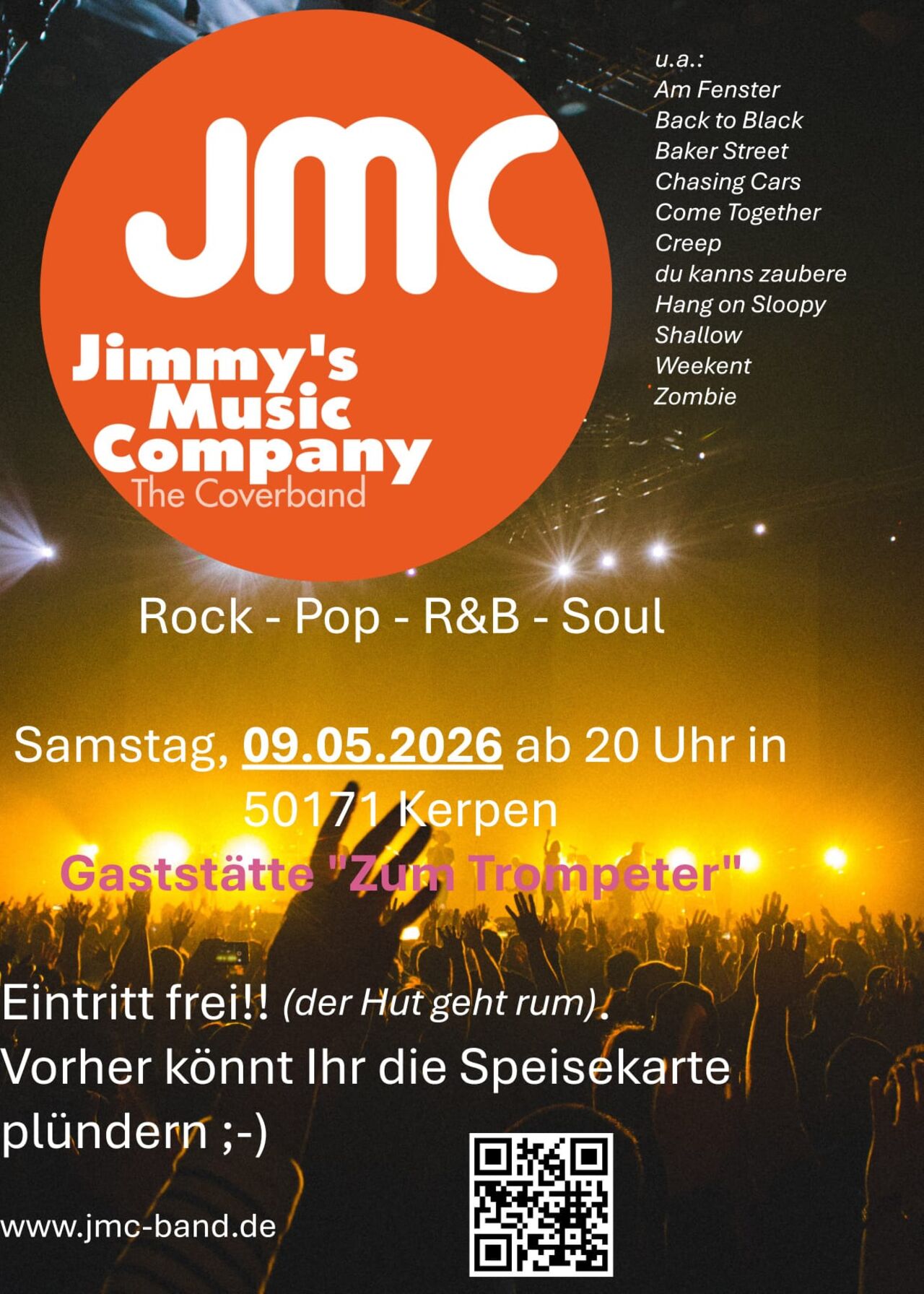 Live-Musik mit JMC