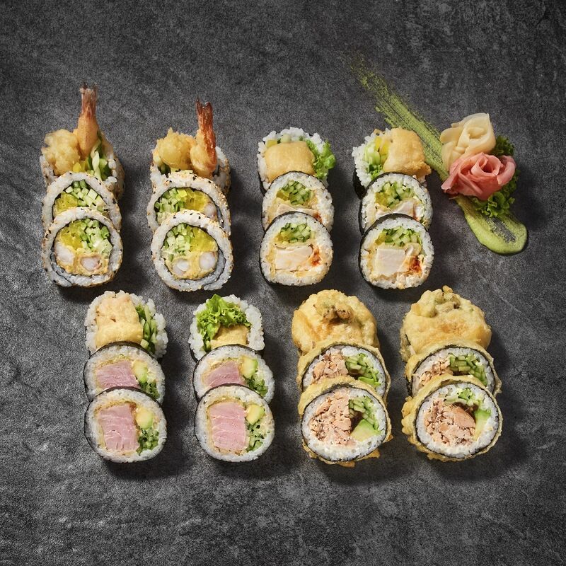 ZESTAW TEMPURA / 24 szt. / 2 os. / 131 zł