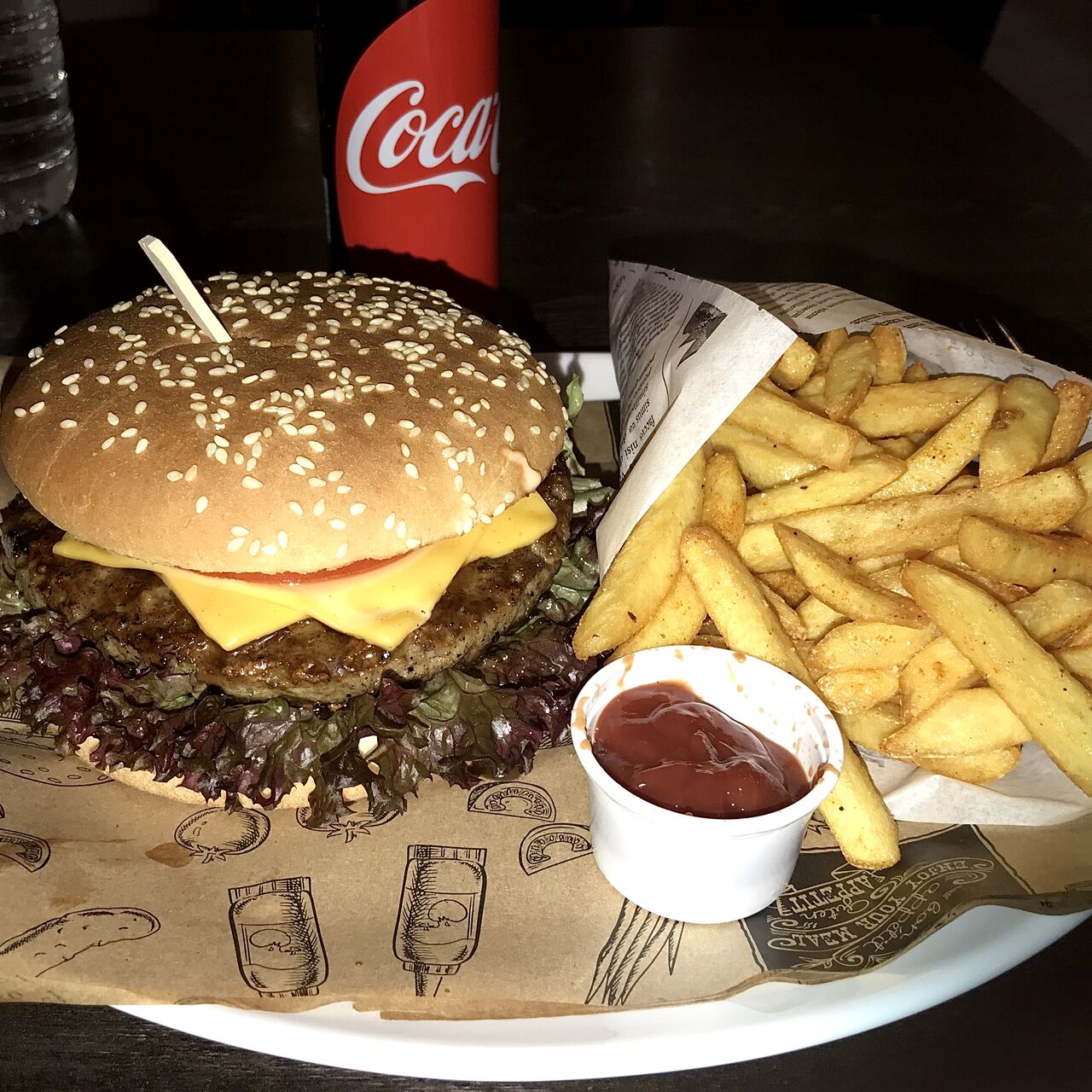 Cheeseburger Menü??