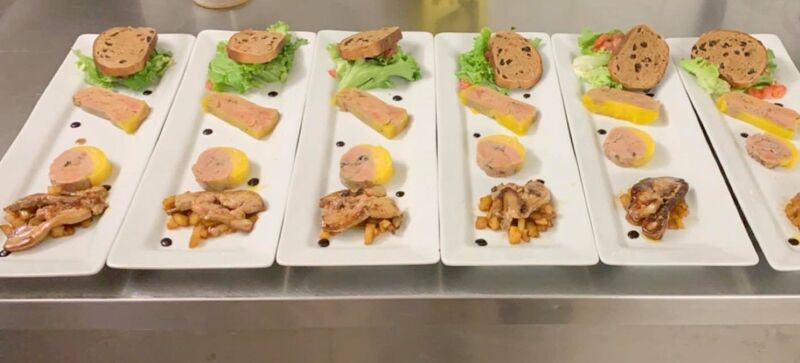 Nos assiettes de foie gras