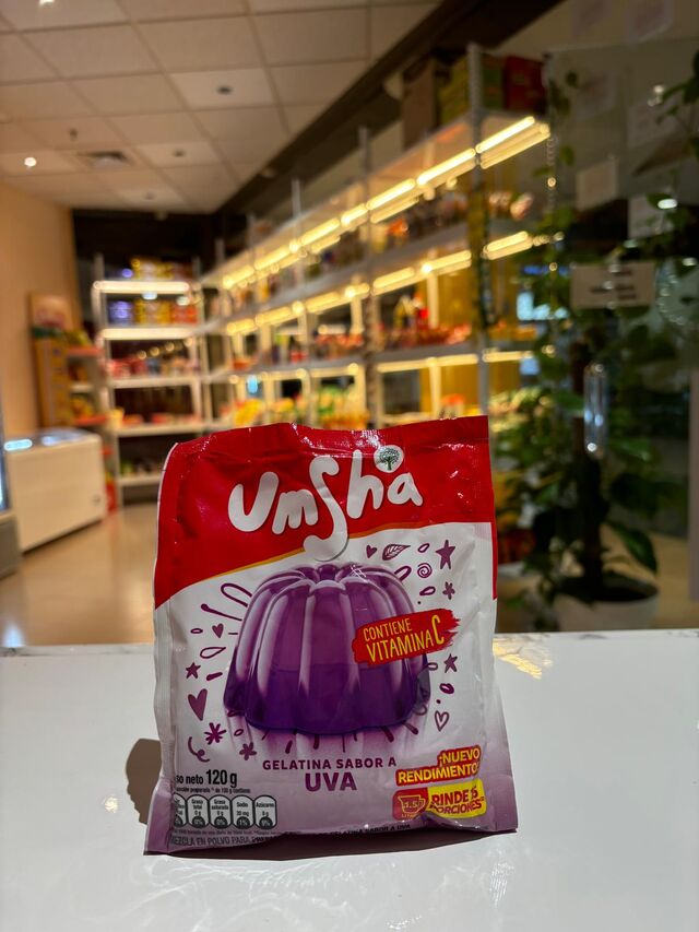 GELATINA SABOR A UVA