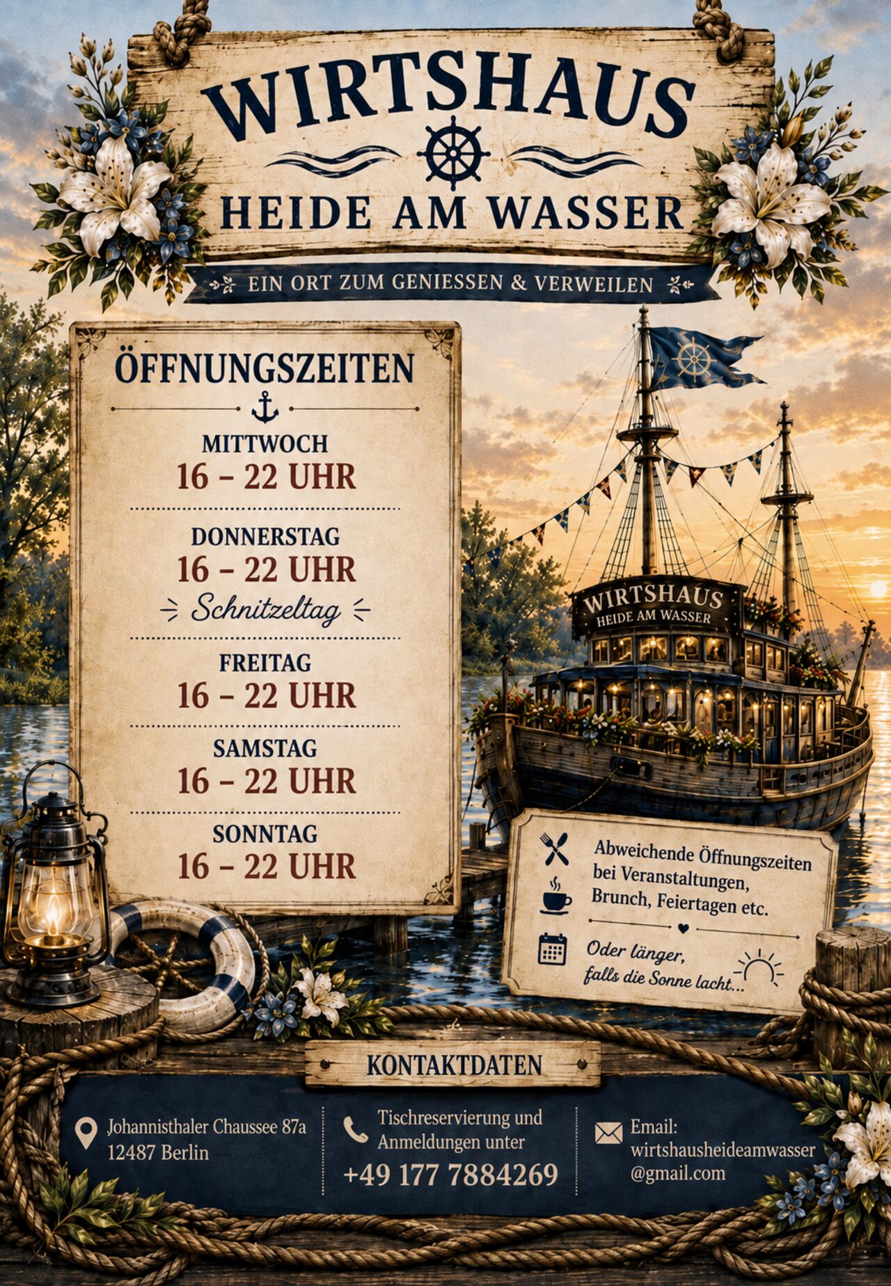Wenn die Sonne lacht, bleiben wir länger