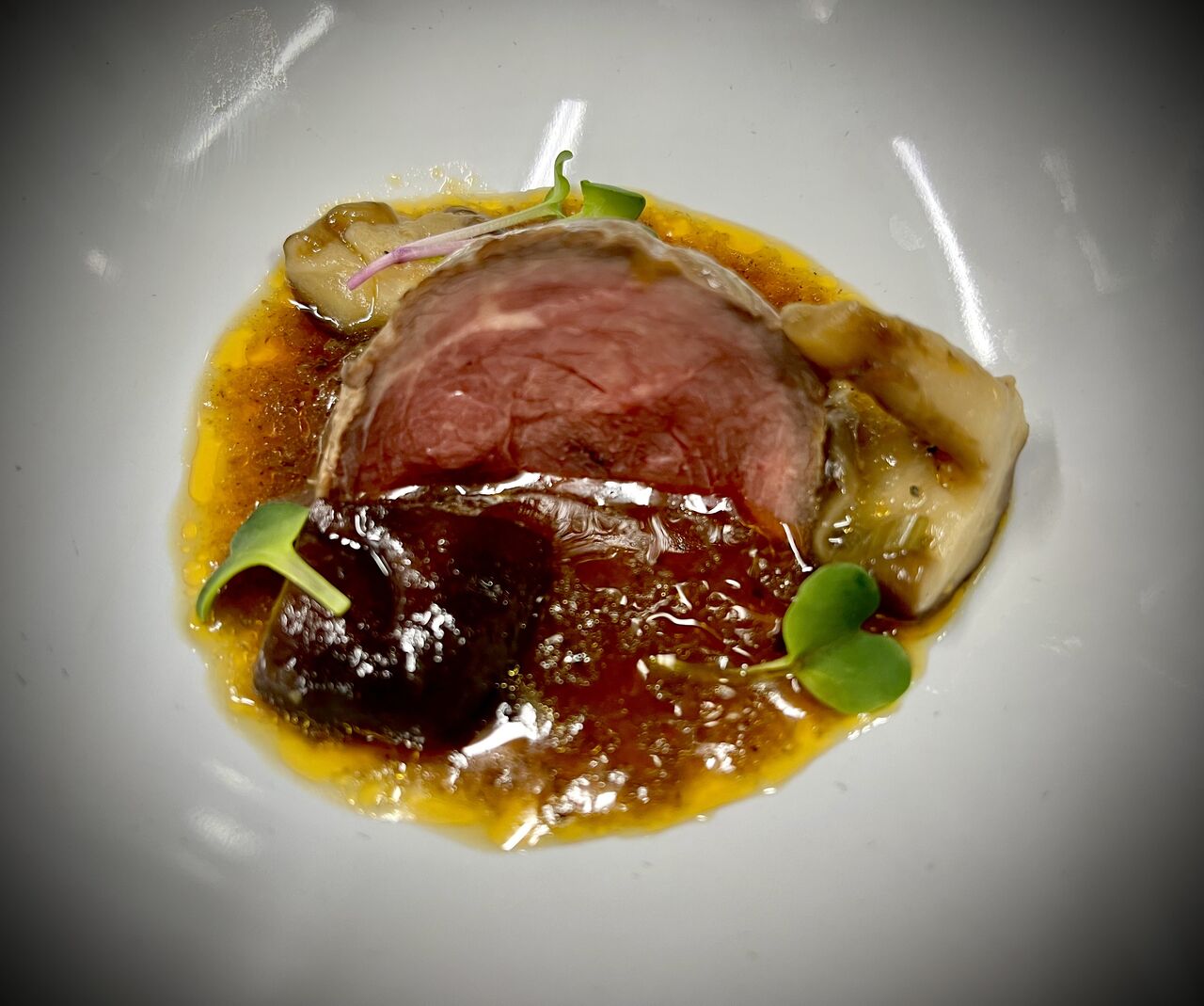 Sukiyaki de vedella fricandó 