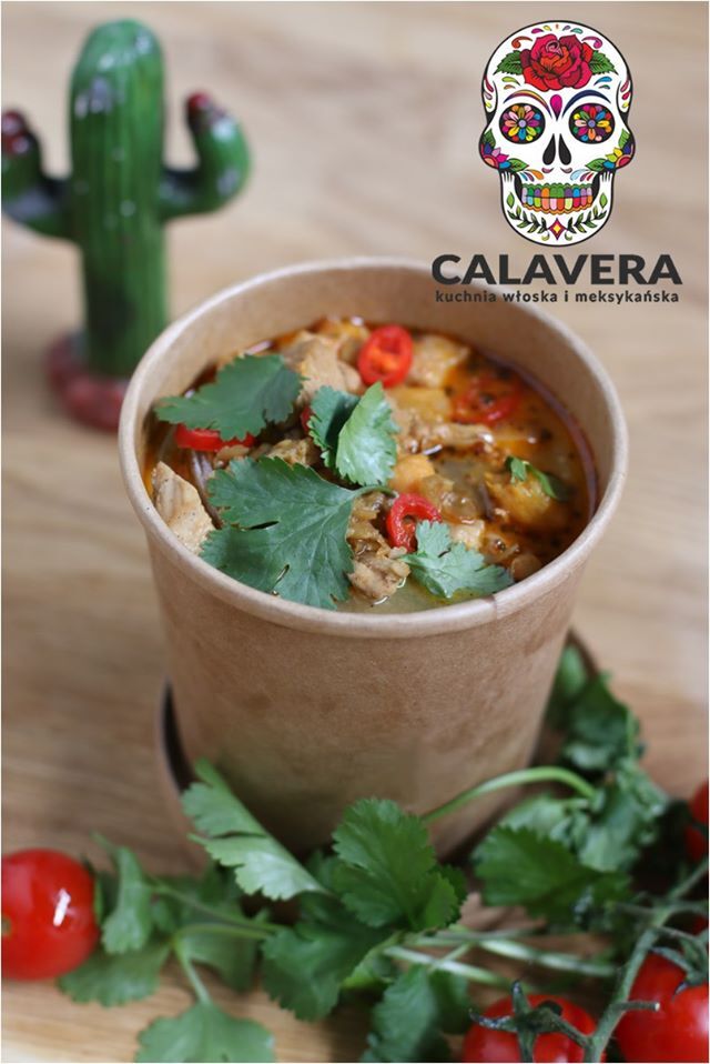 Nasza propozycja rozgrzewającej zupy z batatów z kurczakiem i czerwoną soczewicą...