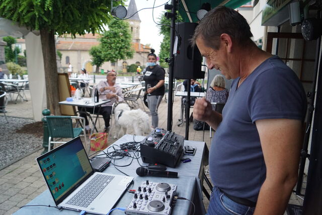 Alain et sa discomobile 