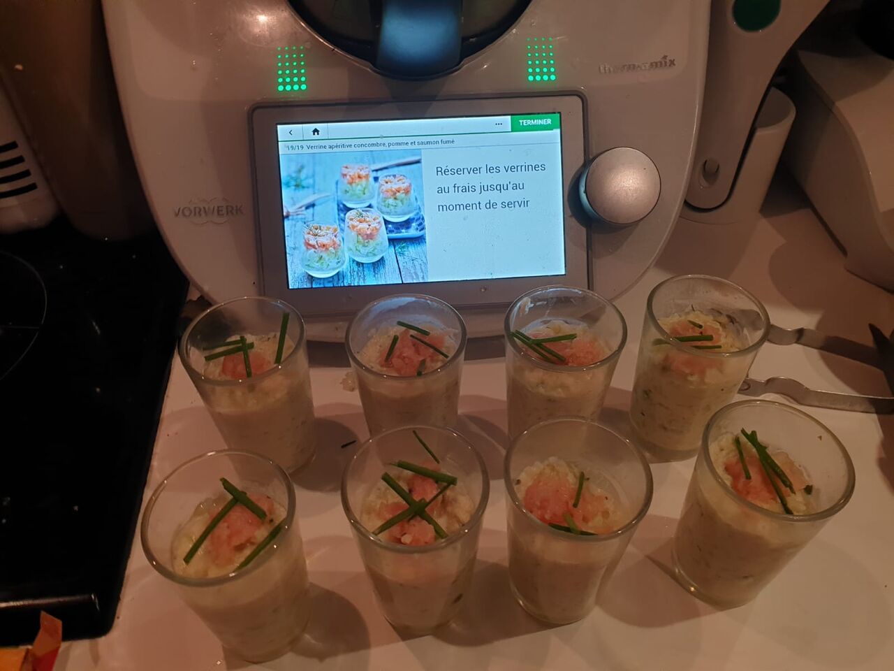 Nos verrines d'entrées