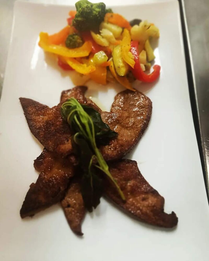 KalbsLeber in butter und salbei