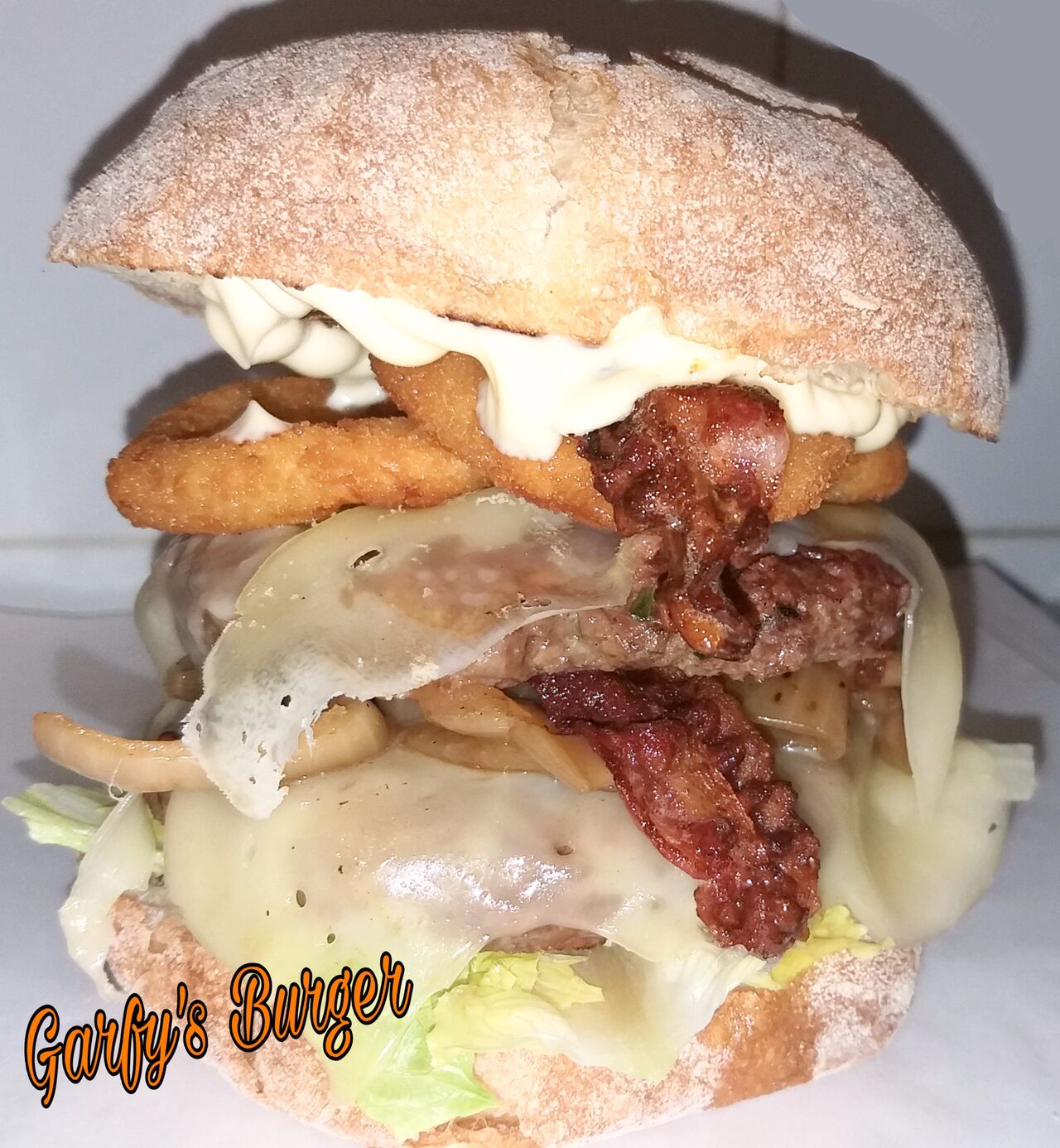 Double Onion con pane infarinato 