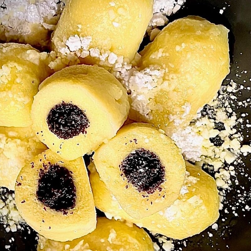 Bramborové šišky plněné mákem / 400g / 81,-Kč