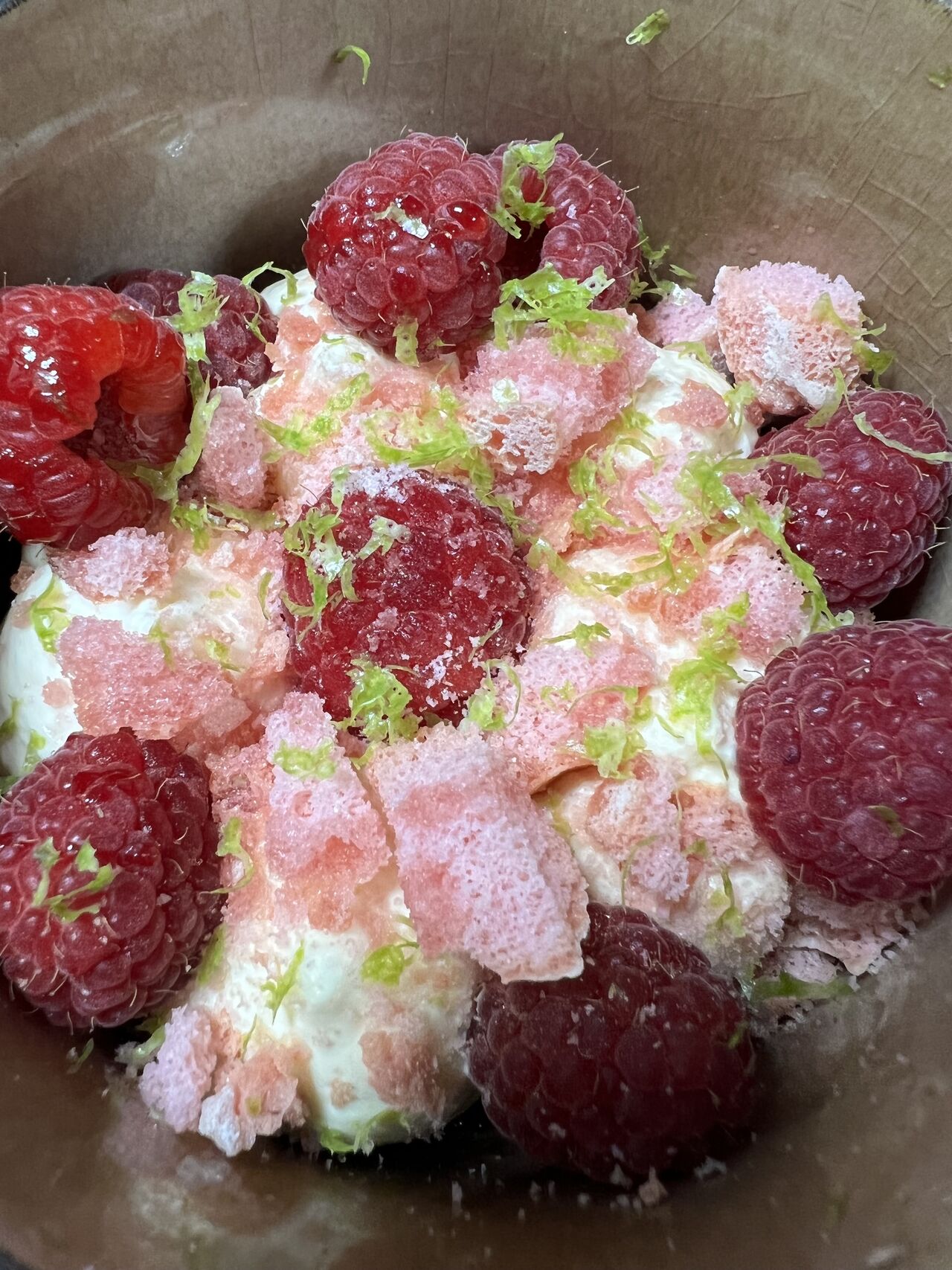 Le Tiramisu Biscuits Rose et Framboises, Zeste Citron Vert
