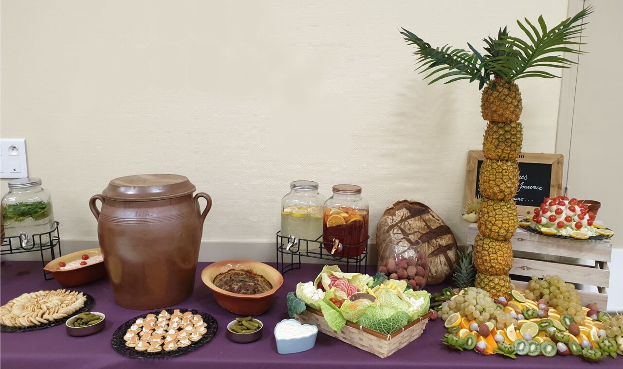 nos buffets salés et/ou sucrés