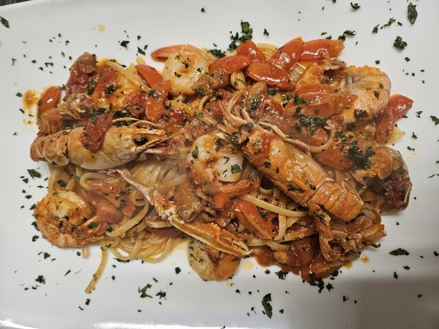 linguine agli scampi