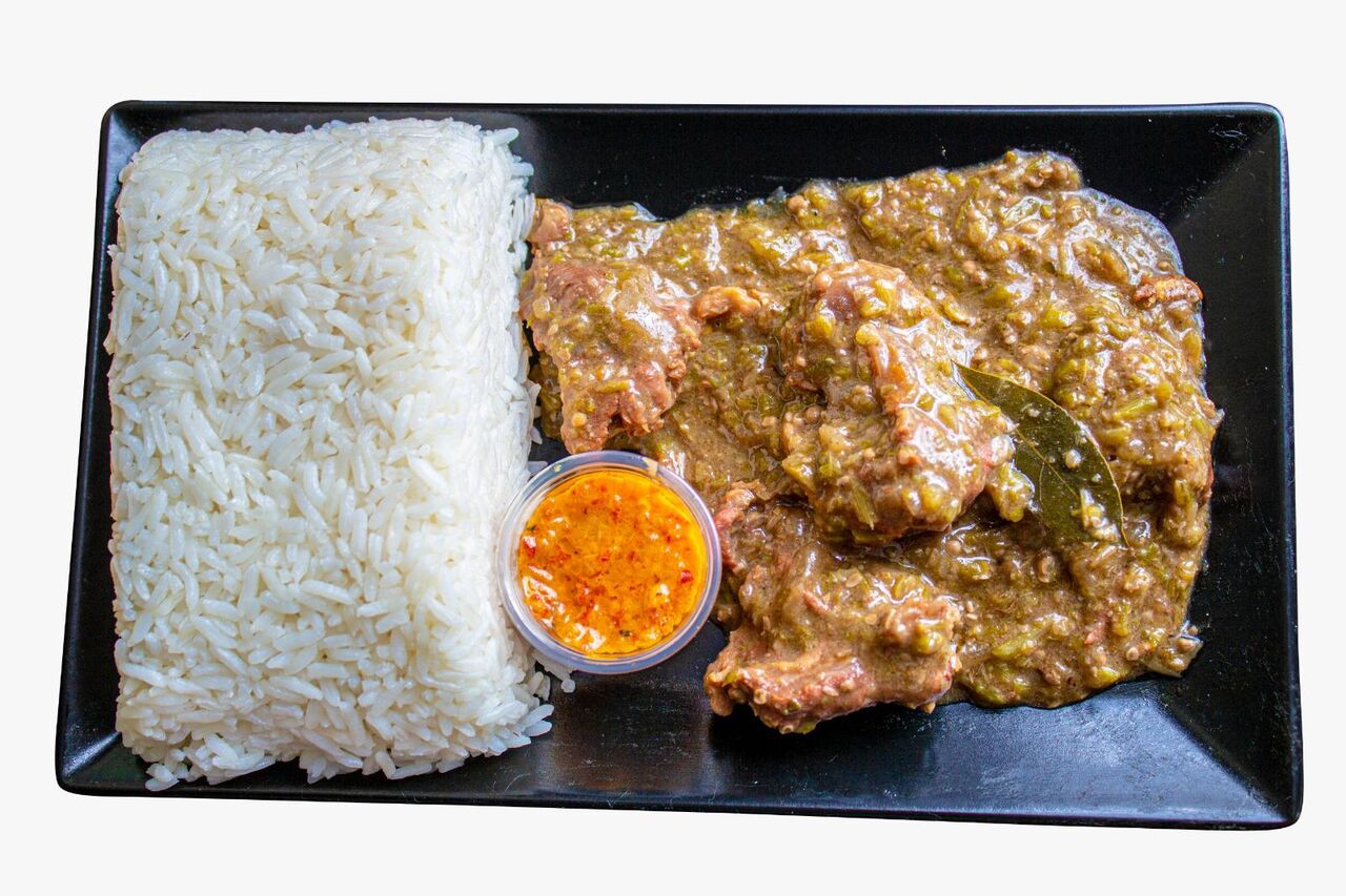 Sauce Gombo Boeuf- 4€.