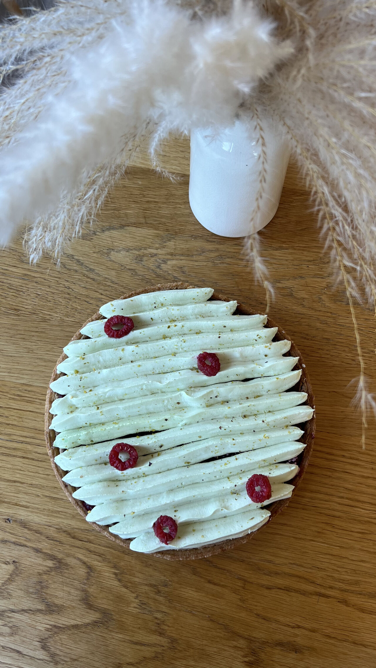Tarte Pistache Framboise