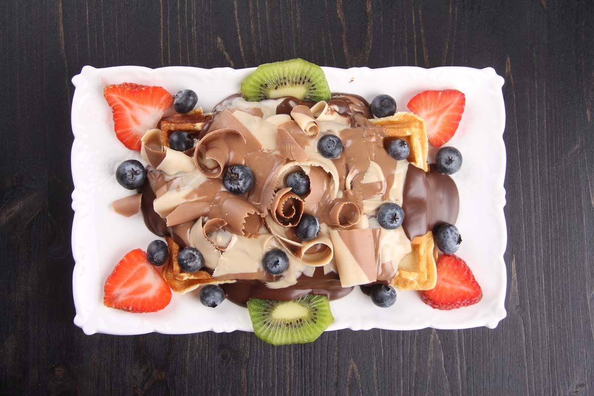 Sweety-Früchte-Crêpe-Teller ~