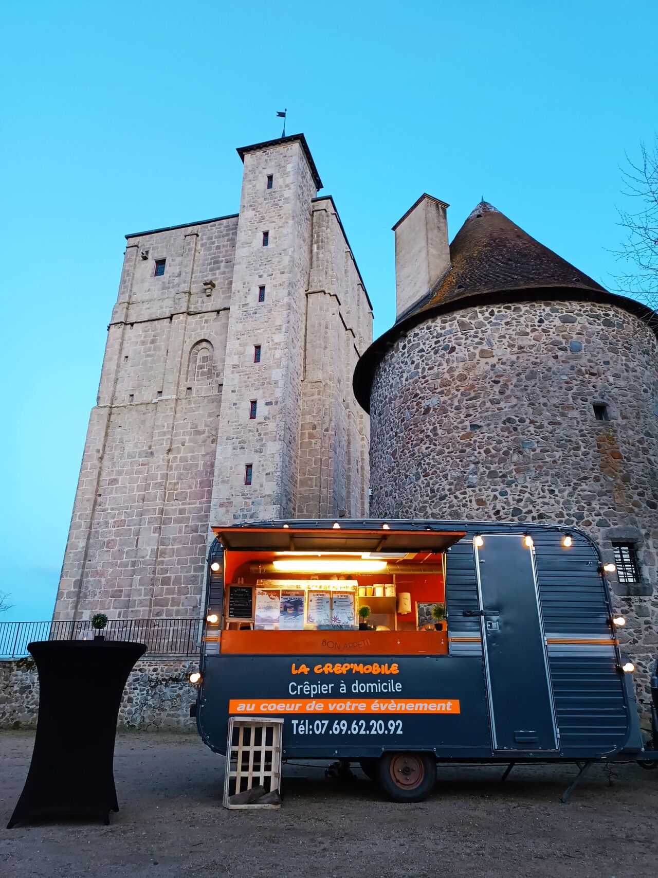 Etre itinérant c'est aussi avoir la chance de se placer sur des spots magnifiques !