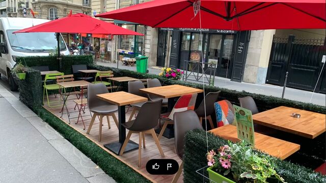 Terrasse ouverte 