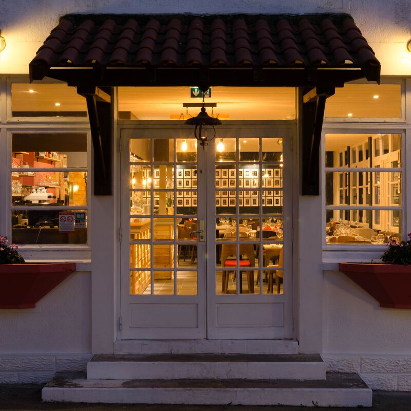 La devanture de notre établissement