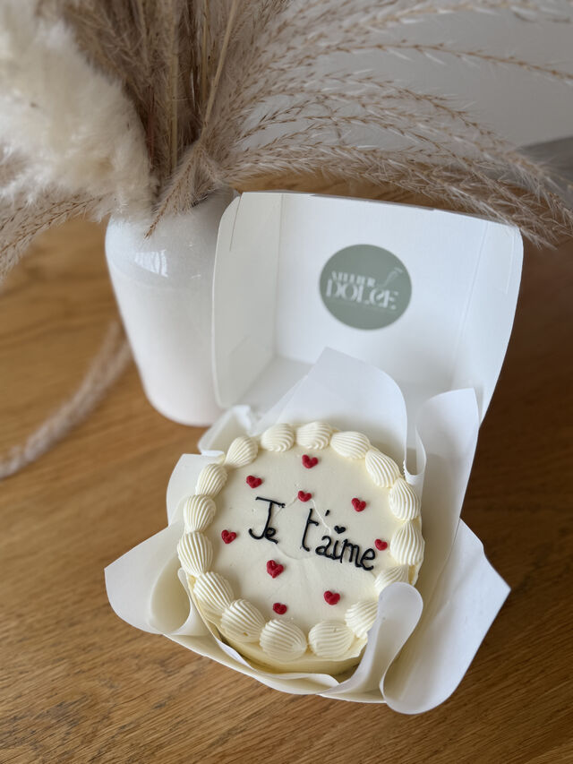 Bento cake Saint-Valentin