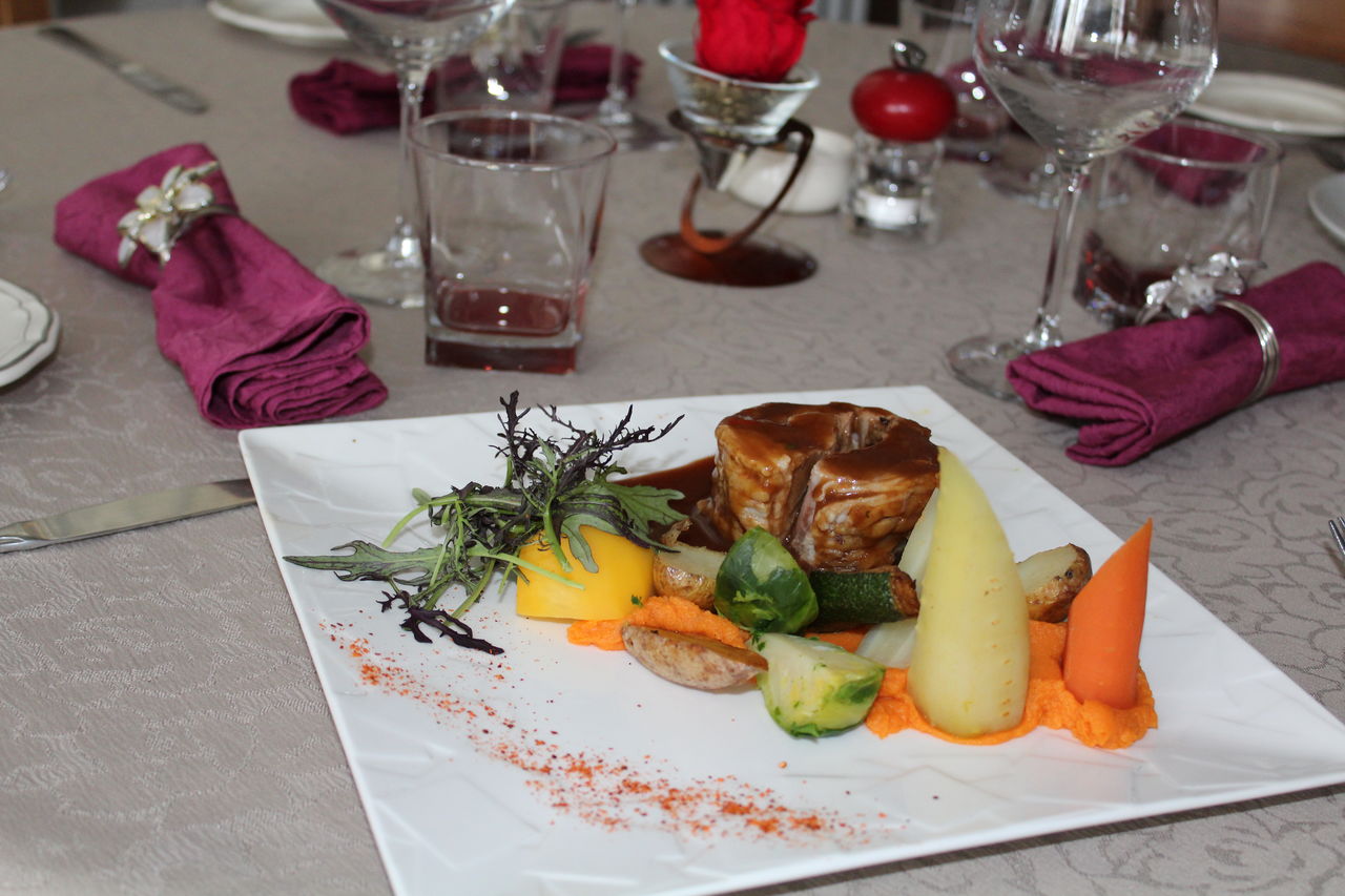 Des plats gourmands