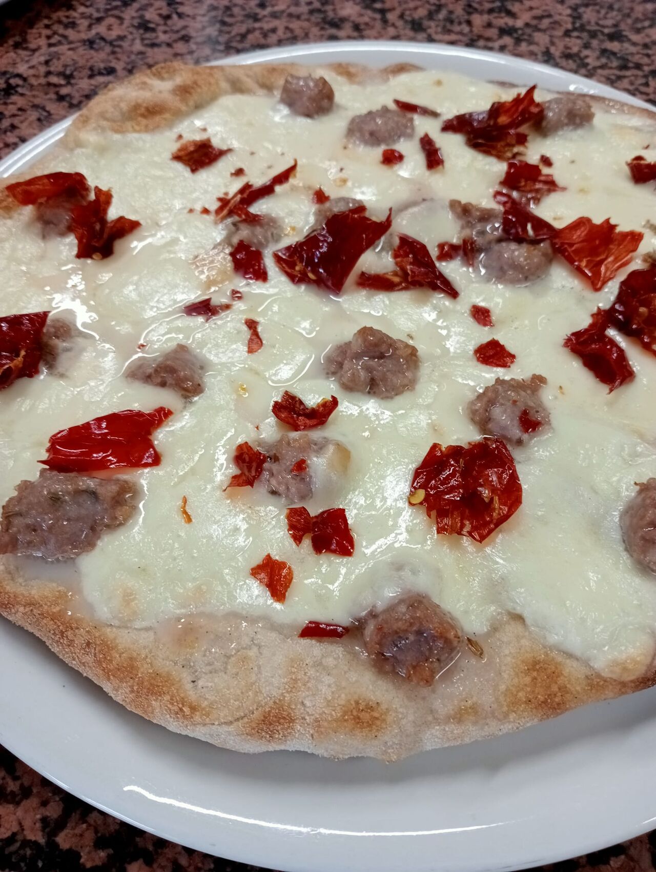 Pizza Senisara con Peperone Crusco