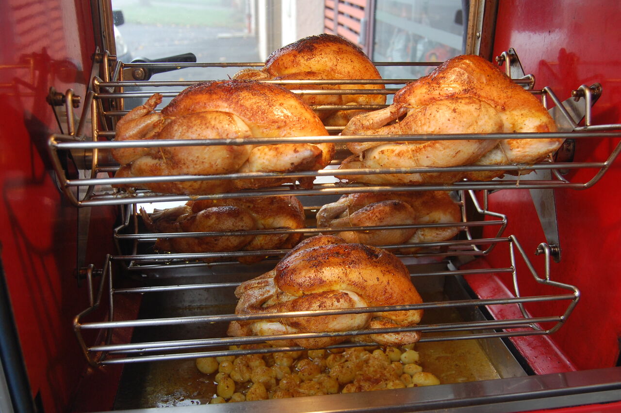 Le samedi midi c'est poulet roti