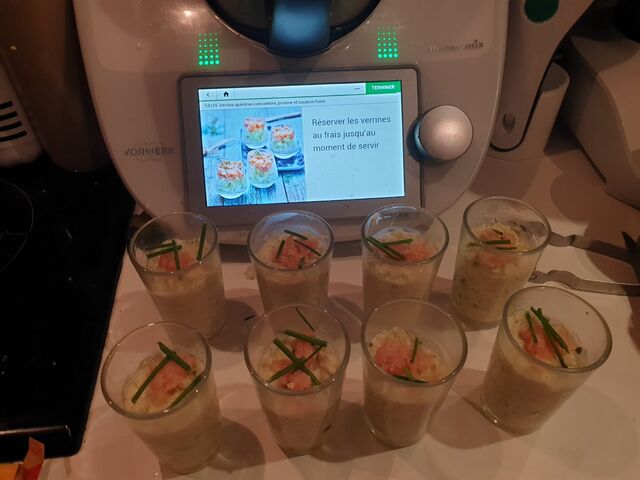 Nos verrines d'entrées