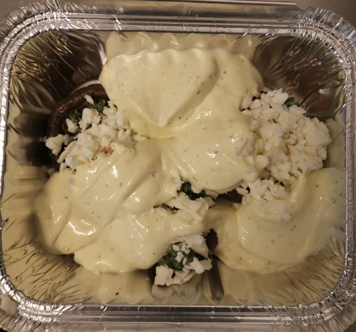 Champions
Mit Spinat und Schafskäse gefüllt
Mit Sauce Bearnaise?Nr 17