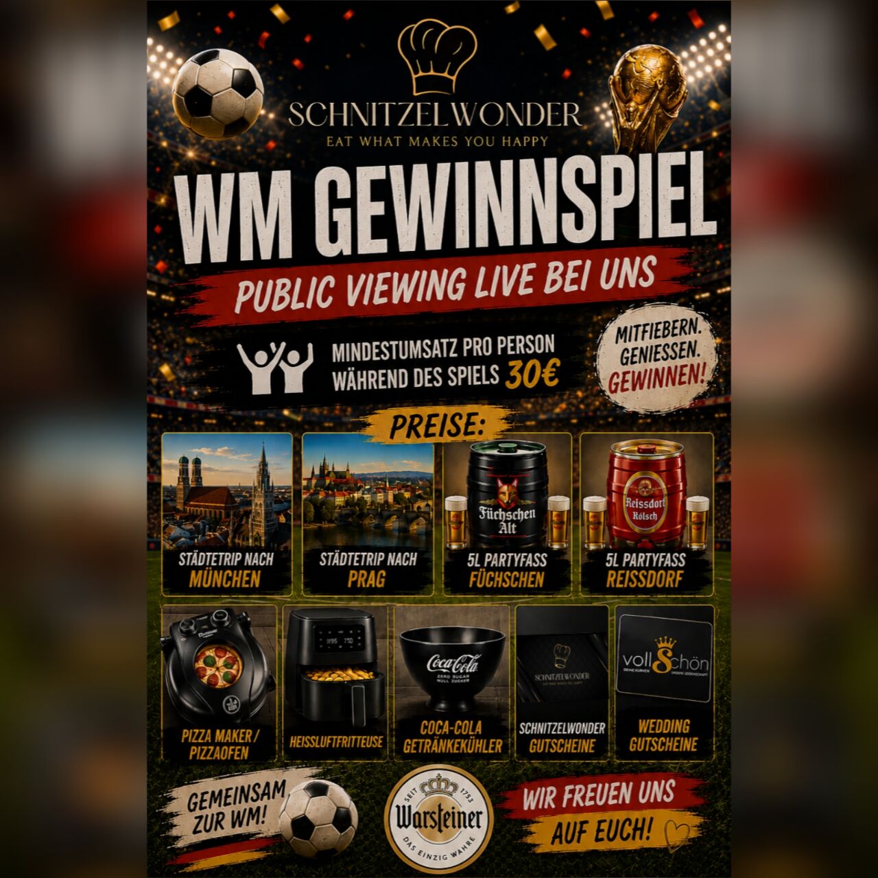 WM Public Viewing Gewinnspiel⚽️