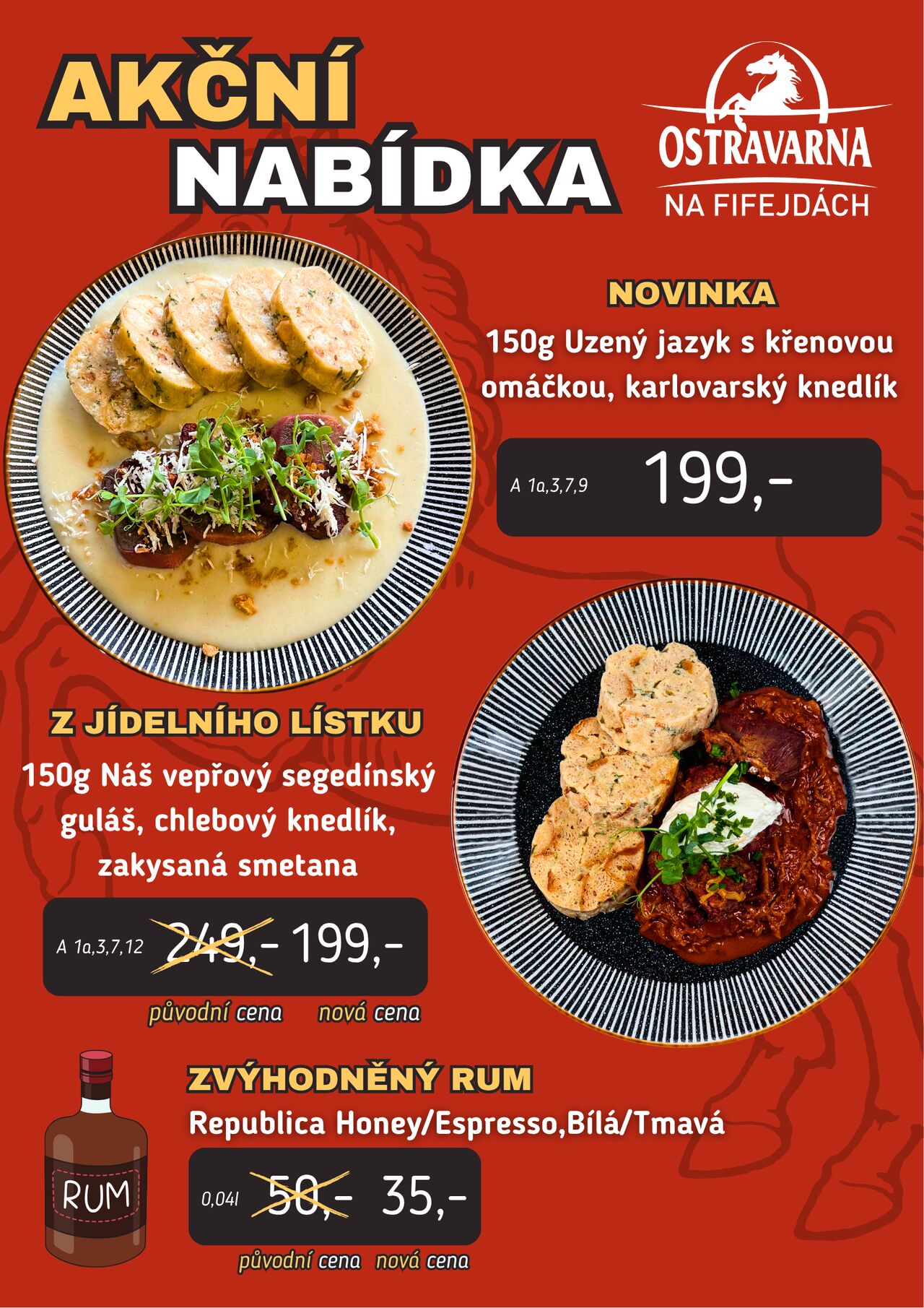 🔥 Akční nabídka v Ostravarně na Fifejdách 🔥