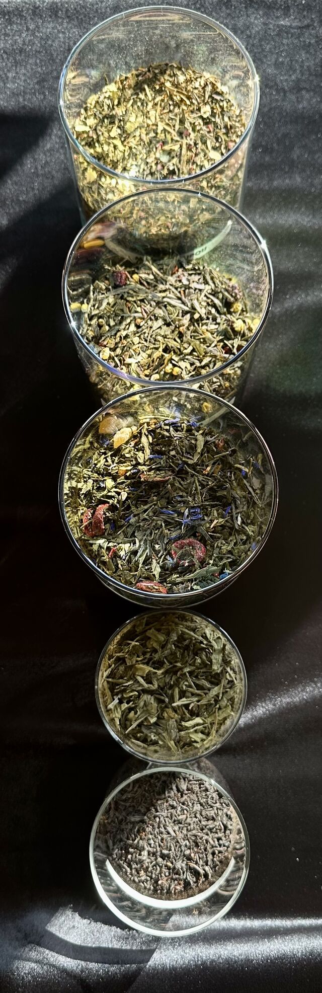 Japonské sypané čaje