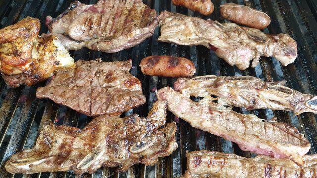 Parrilla para 2 o 3 personas Pollos ole
