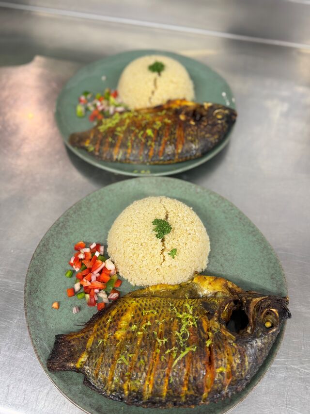 Attieké, met traditionnel ivoirien