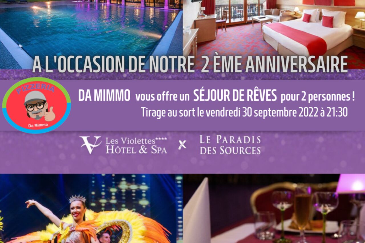 FETEZ NOTRE 2ème ANNIVERSAIRE