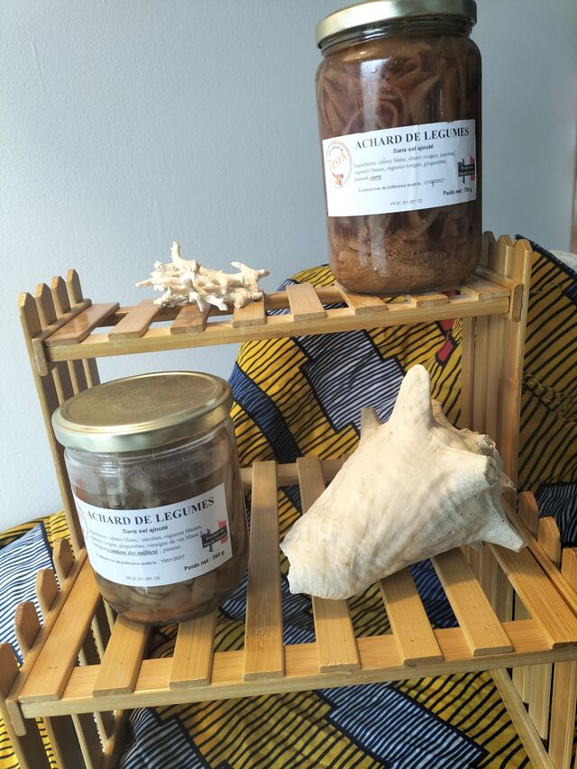 Achard de légumes