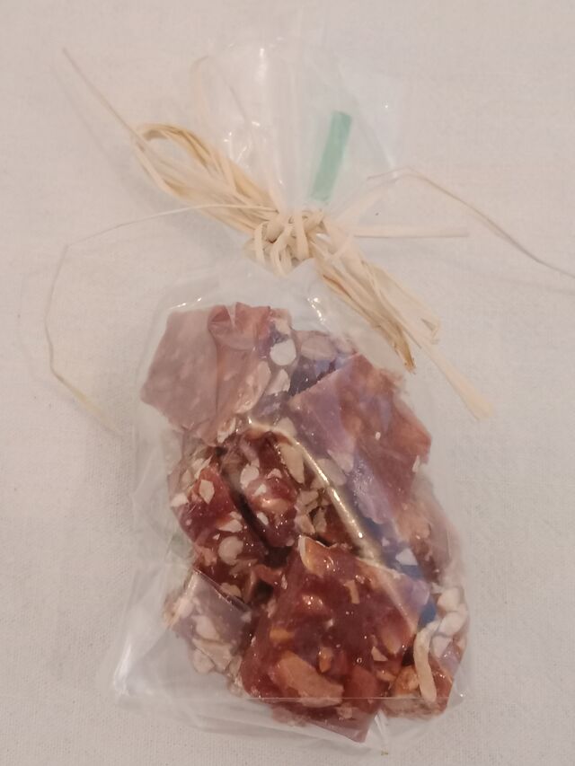 Colle pistache après sa mise en beauté