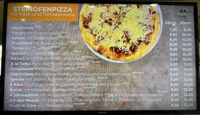 STEINOFEN PIZZA