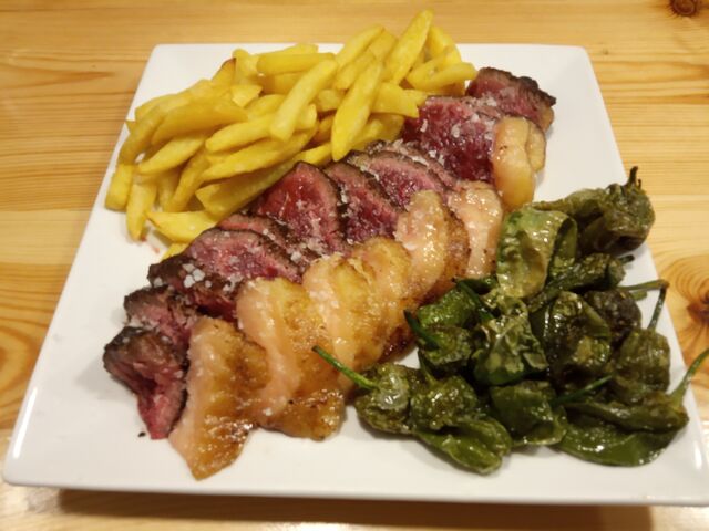 Picanha de vaca gallega.