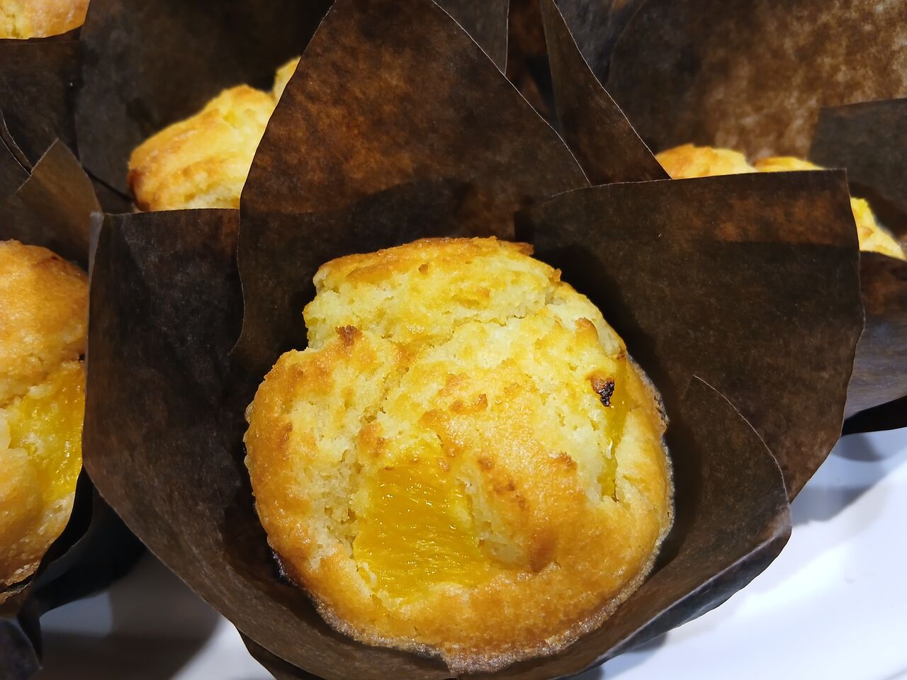 Cake aux suprêmes frais d’orange