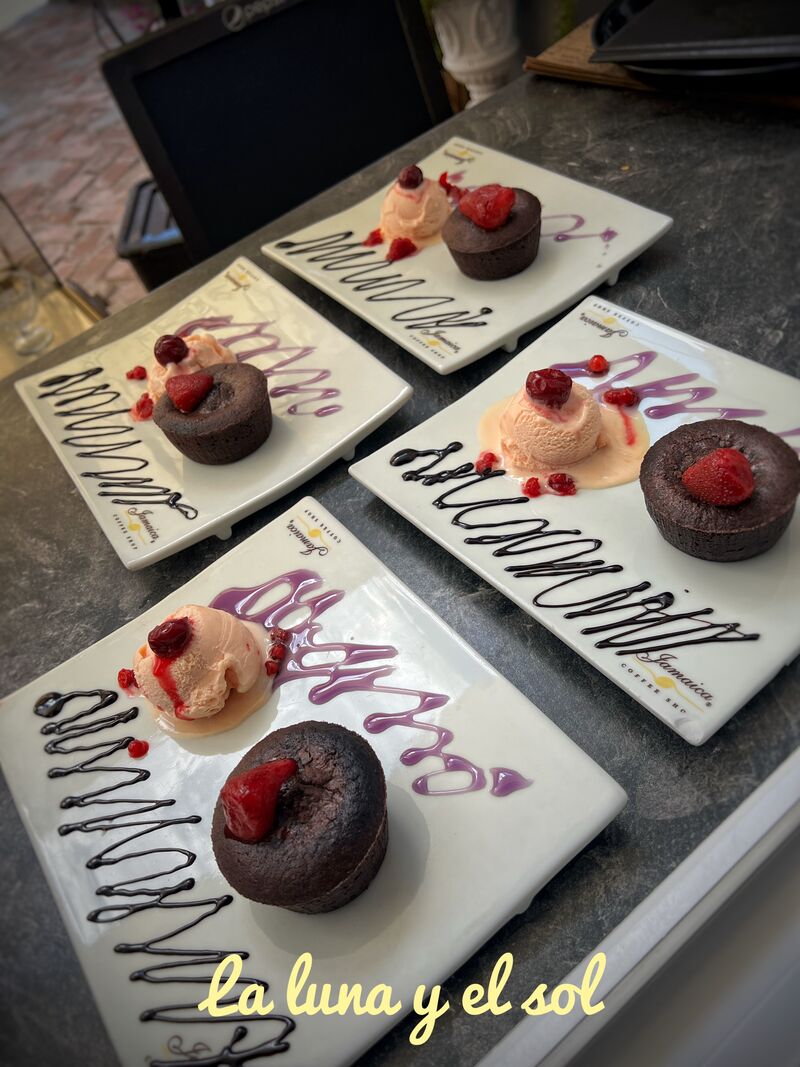 Lava cake cu inghetata