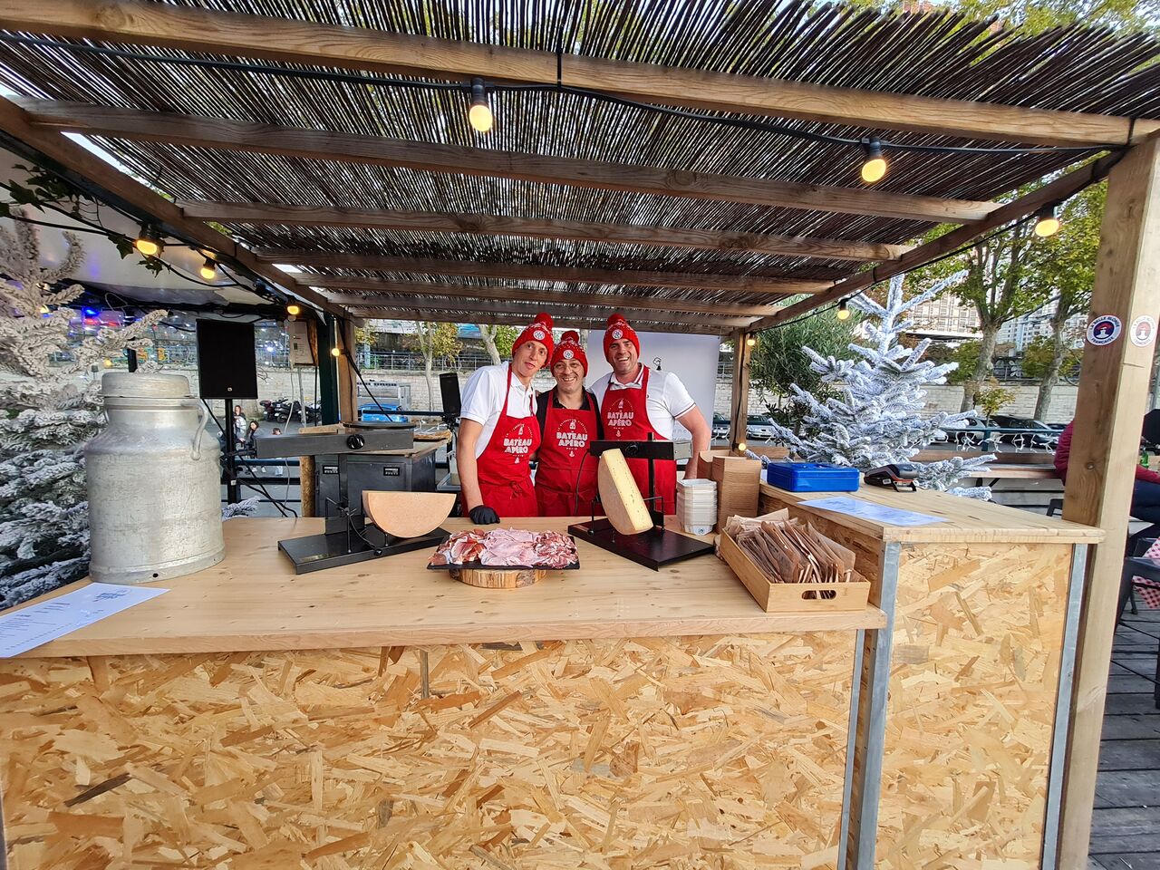 buffet raclette et tartiflette