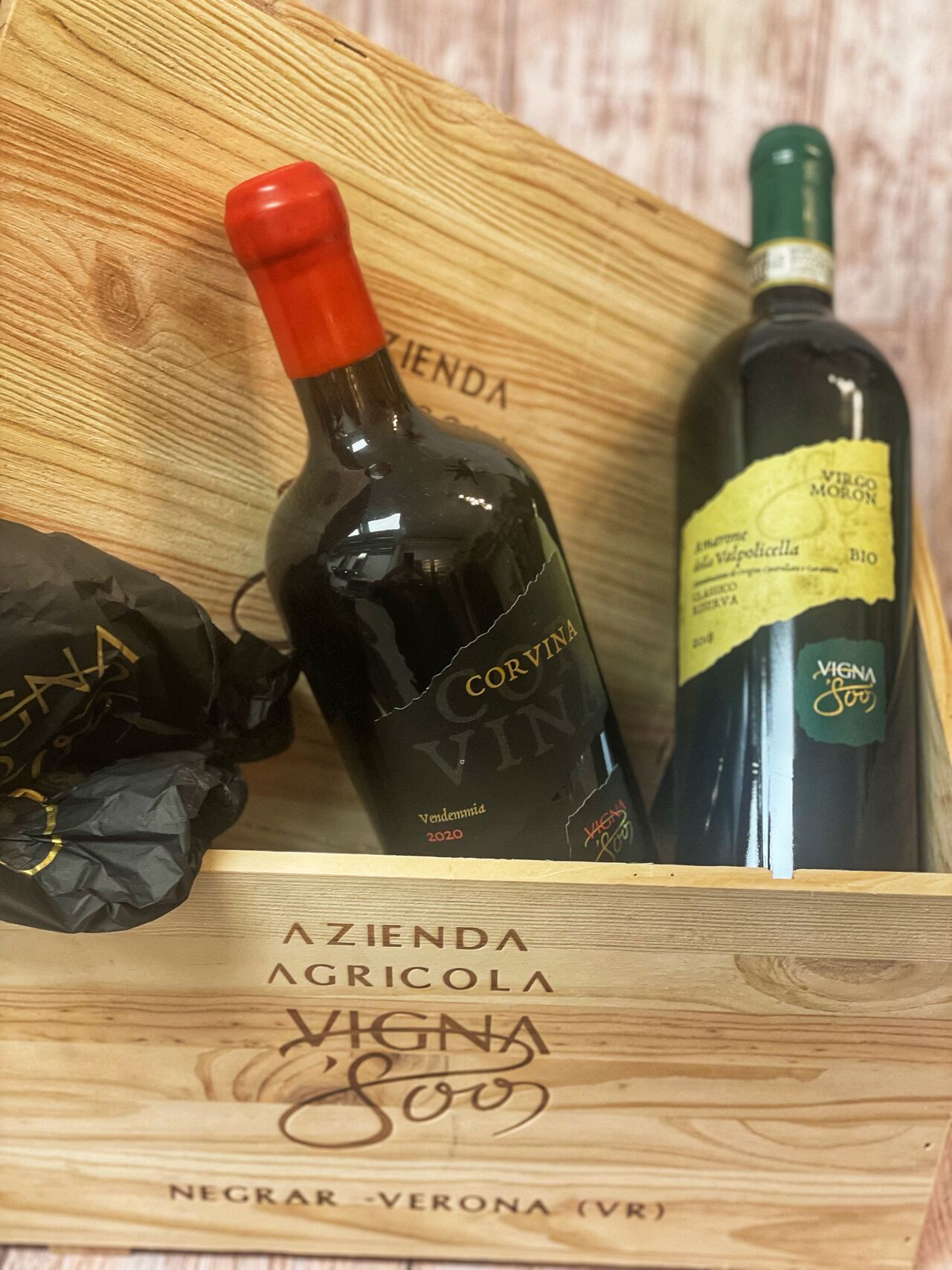 Amarone e Corvina vigna 800