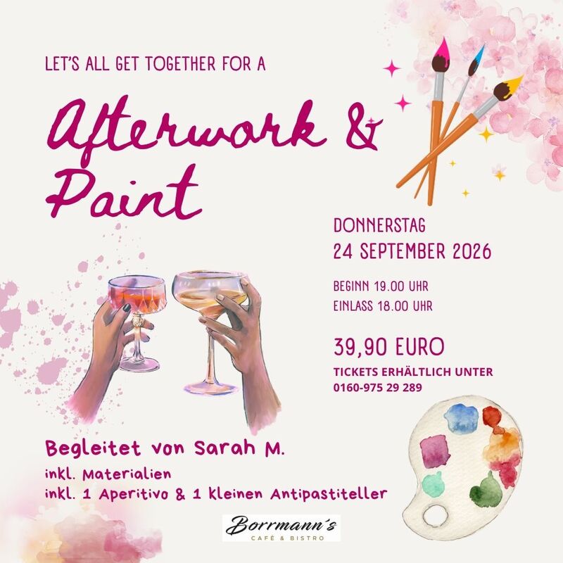 afterwork & paint 24.09.26